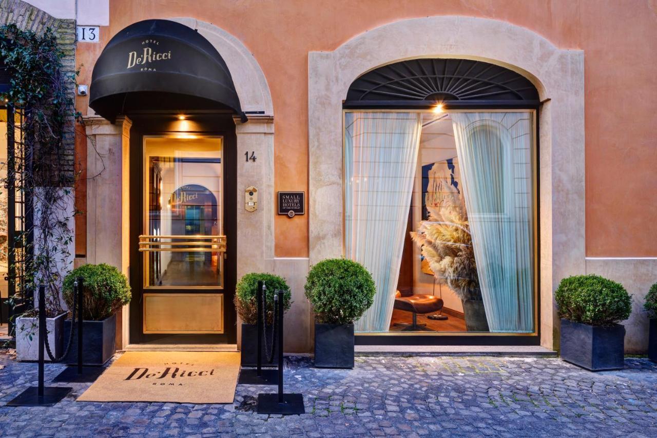 Hotel De' Ricci - Small Luxury Hotels Of The World Rom Exteriör bild